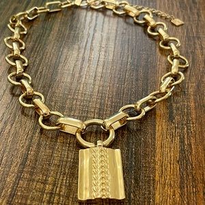 EUC park lane gold chain chunky necklace